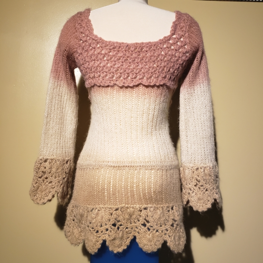 Boho sweater. - Picture 2 of 11